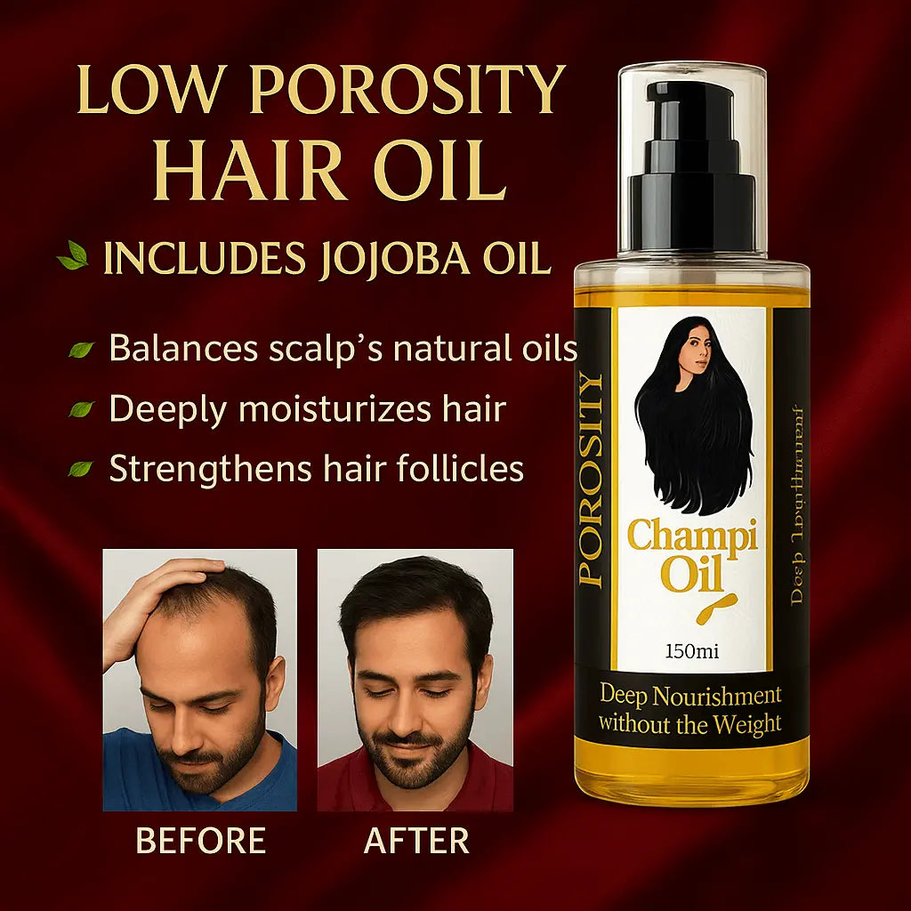 Champi Low Porosity Hair Oil - Pakistan’s 1st Low Porosity Oil